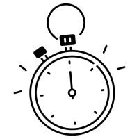 chronomètre pictogramme chronomètre pictogramme